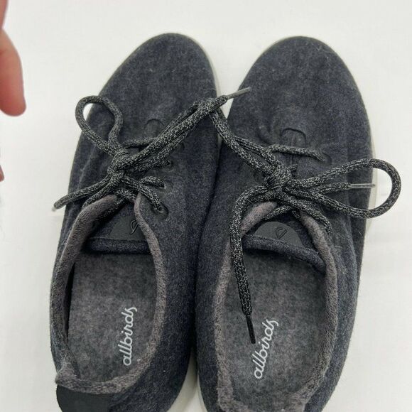 Allbirds Men\'s Wool Runners Dark Grey Comfort Shoes w/ wool inlining Sz 10 main image 7